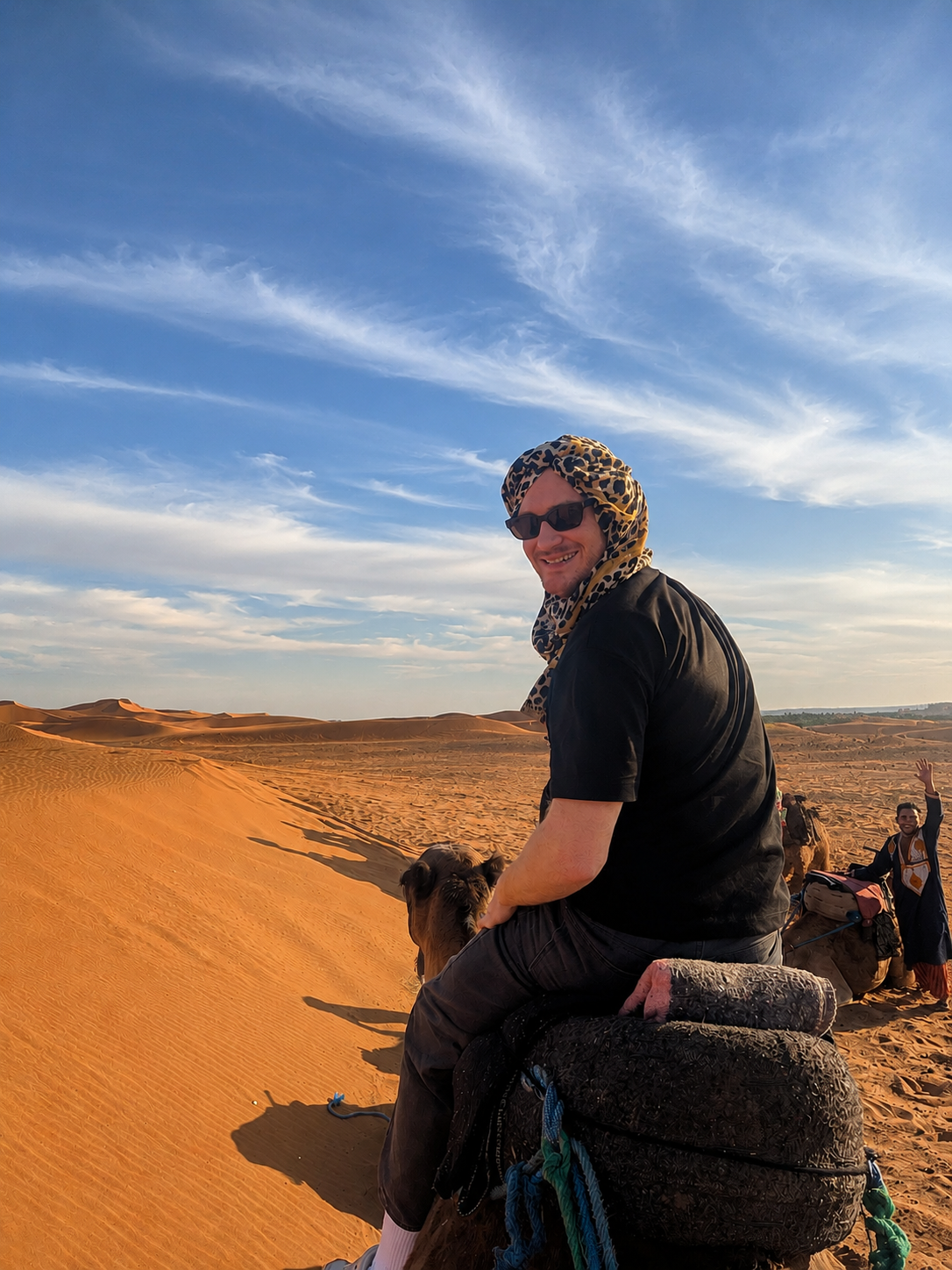 Julia M group enjoying local experiences in Morocco