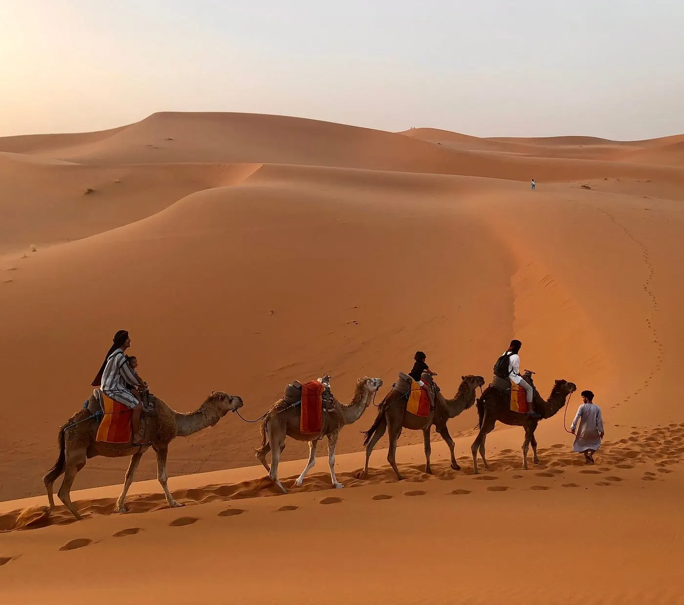 Kristen C traveling through Southern Morocco with Ahmed