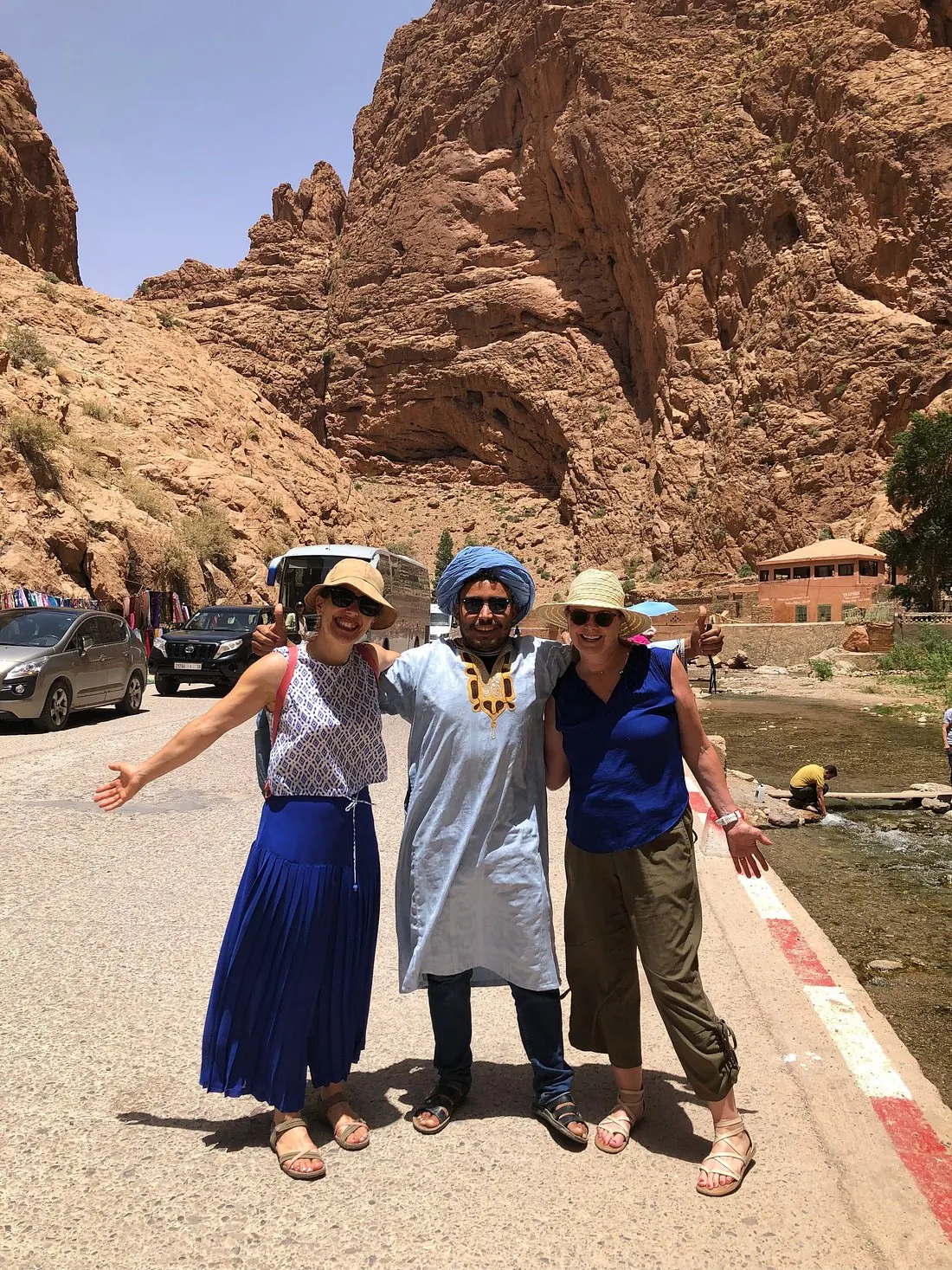 Kristen C desert landscape on her Morocco journey